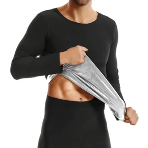 1pc Sauna Shirt For Men