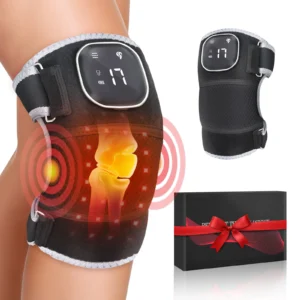 Cordless Red Light Knee Heating Vibration Massage